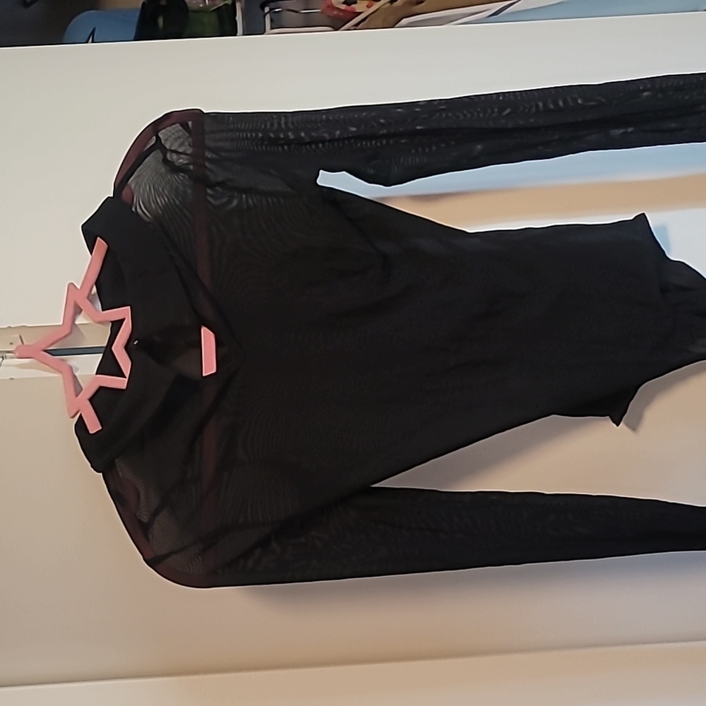 Collared body suit